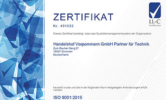 VO ISO9001:2015 aus 2026