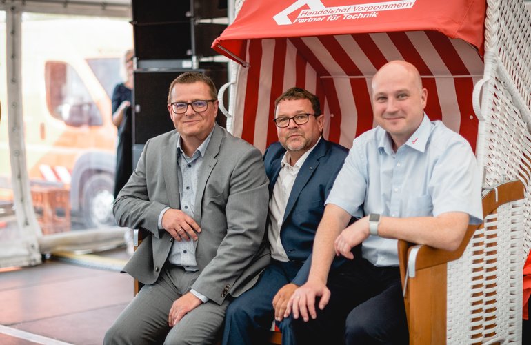 Eröffnung 2019 Geschäftsleitung Handelshof Vorpommern